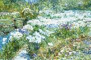 Childe Hassam The Water Garden oil painting on canvas